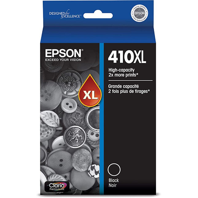 Epson 410XL Claria Premium High-Yield Black Ink Cartridge