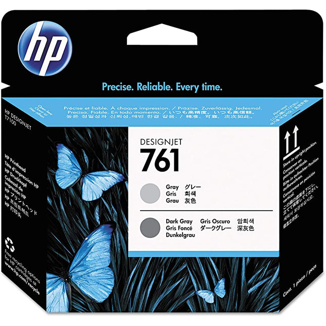 Original HP 761 (CH647A) Gray / Dark Gray Printhead