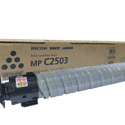 Original Ricoh MP C2503 Standard Yield Black Toner Cartridge, 841918