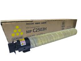 Original Ricoh MP C2503 Standard Yield YellowToner Cartridge, 841919