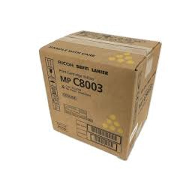 Original Ricoh MP C8003 Standard Yield Yellow Toner Cartridge, 842197