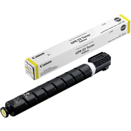 Original Canon GPR-53 Standard Yield yellow Toner Cartridge, 8527B003