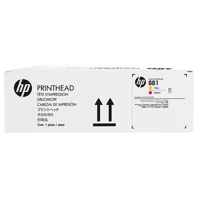 Original HP 881 Standard Yield Yellow & Magenta printhead, CR327