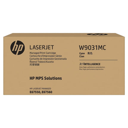 Original HP W9031MC Cyan High Yield Toner Cartridge
