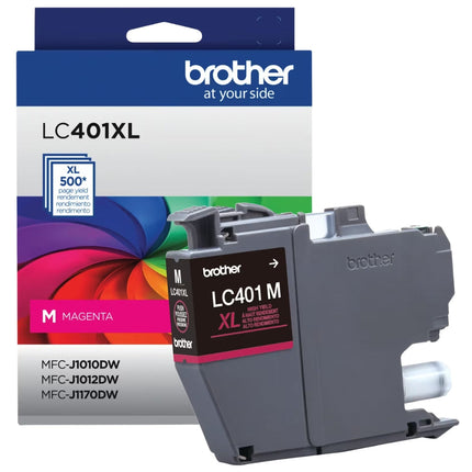 Genuine Brother LC401XL High Yield Magenta Ink Cartridge