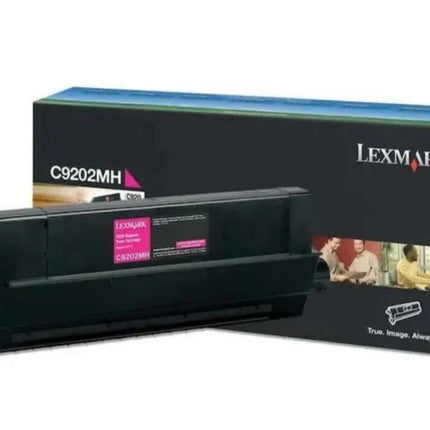 Genuine Lexmark C920 Standard Yield Magenta Toner Cartridge, C9202MH