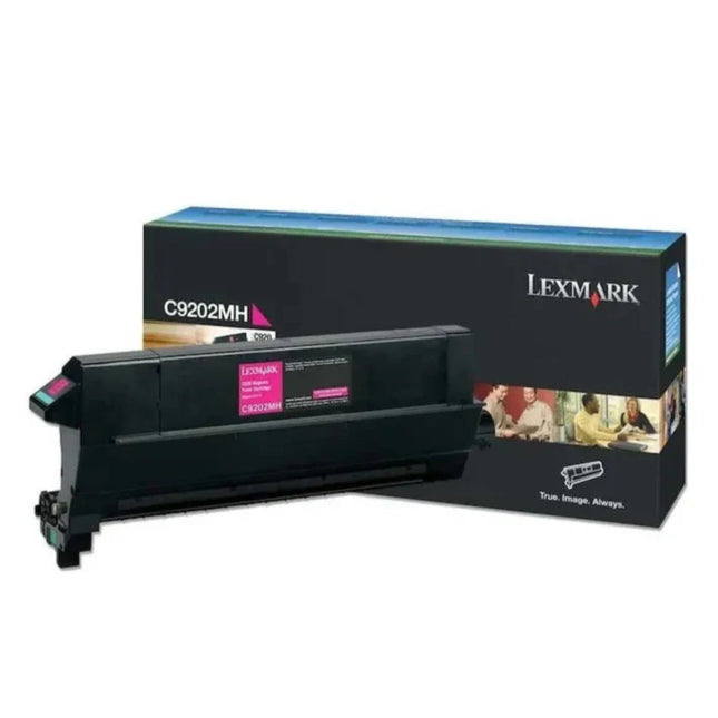 Genuine Lexmark C920 Standard Yield Magenta Toner Cartridge, C9202MH