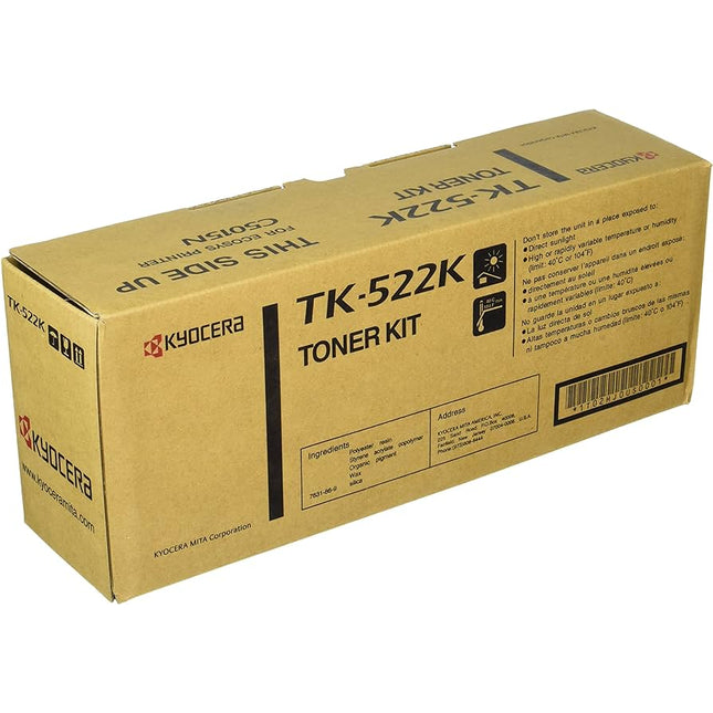 Original Kyocera TK-522K Black Toner Cartridge
