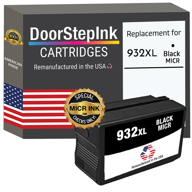 HP 932XL 1 Black MICR Ink Cartridge