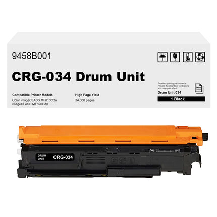 Genuine Canon CRG-34 High-Yield Drum Unit Cartridge, 9458B001