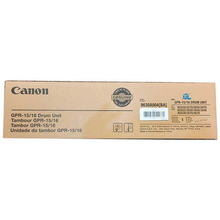 Genuine Canon GPR/15,GPR-16 Standard Yield Black Imaging Drum, 9630A004BA