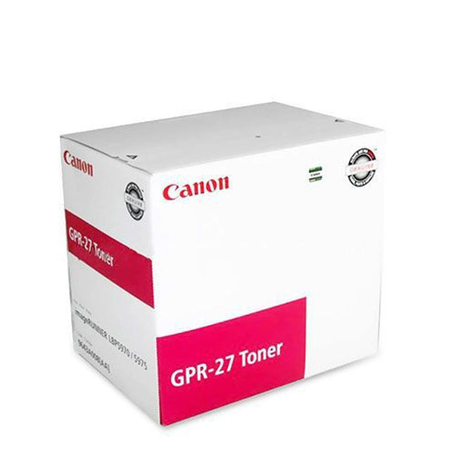 Original Canon GPR-27 Standard Yield magenta Toner Cartridge, 9643A008AA 