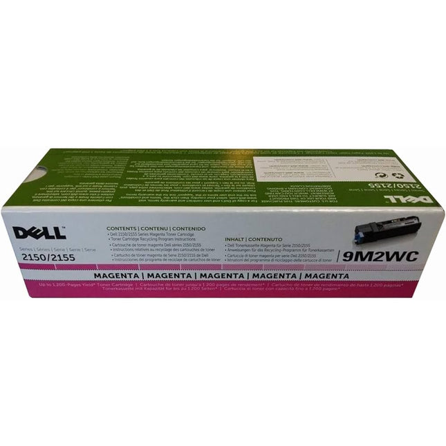 Dell 2150/2155 Magenta Toner Cartridge, 9M2WC