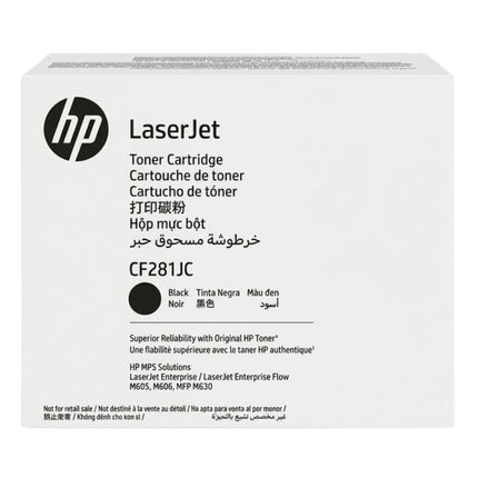 
Original HP 81J Contract Black Toner Cartridge, CF281JC

