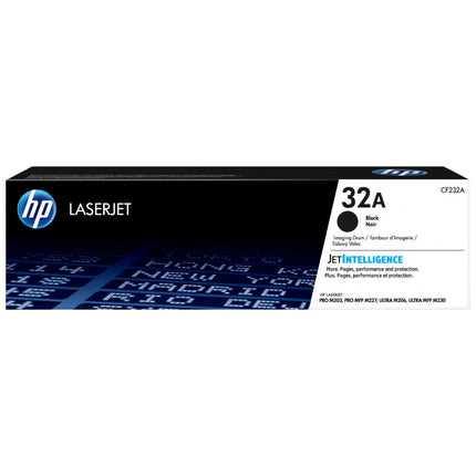 Genuine HP 32A Black LaserJet Imaging Drum Toner Cartridge, CF232A
