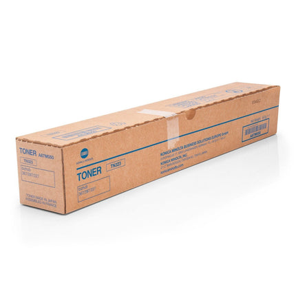  Original Konica Minolta TN323 Standard Yield Black Toner Cartridge, A87M050 