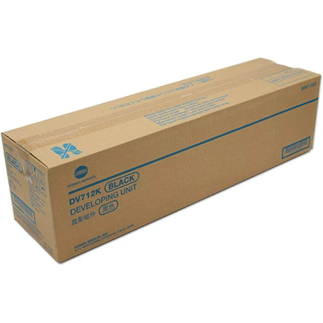 Konica-Minolta DV712K Black Developer Unit, A9K703D
