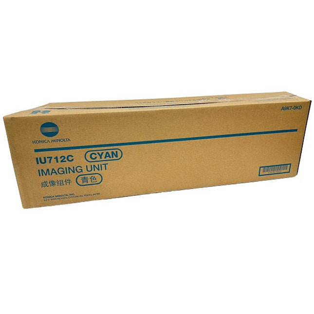 Konica-Minolta IU712C Cyan Imaging Unit Cartridge, A9K70KD