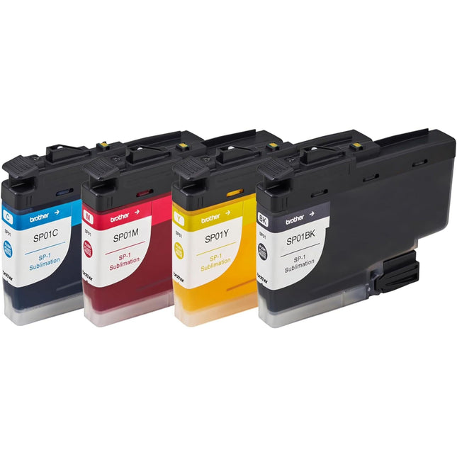 Original Brother SP01 Standard Yield Multi-Color (4-Pack) Ink Cartridge, (SP014PKPLS-OD)