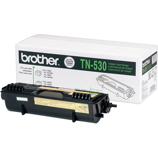 Genuine Brother TN-530 Standard Yield Black Toner Cartridge