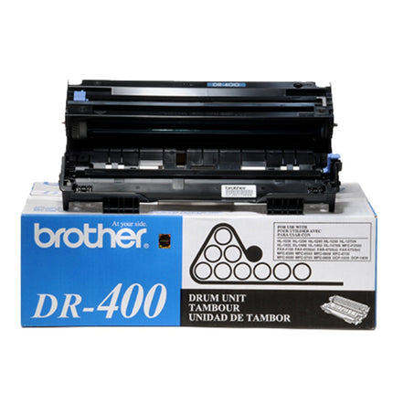 Genuine Brother DR-400 Standard-Yield Black Laser Drum Unit