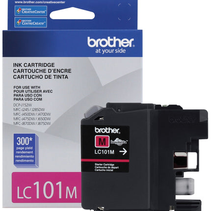 Original Brother LC101 Magenta Ink Cartridge