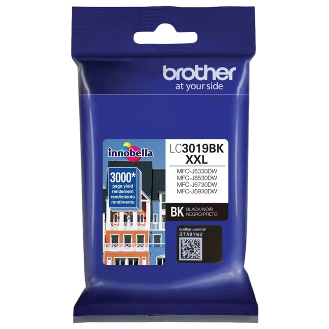 Brother LC3019 Super High-Yield Black Ink Cartridge, LC3019BK