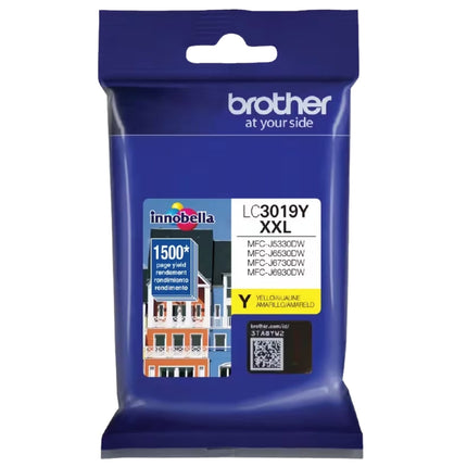 Brother LC3019 Super High-Yield Yellow Ink Cartridge, LC3019Y
