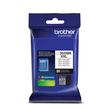 Original Brother LC3029 High Yield Black Ink Cartridge, LC3029BK