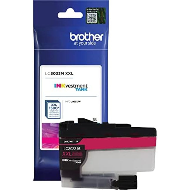 Brother LC3033M XXL Magenta Super High-Yield Tank Ink Cartridge