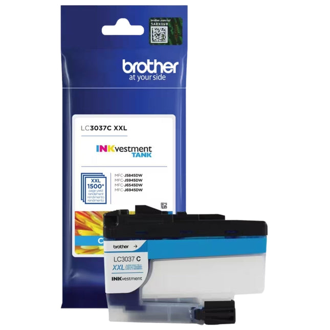 Brother LC3037C XXL Cyan Super High Yield Ink Tank