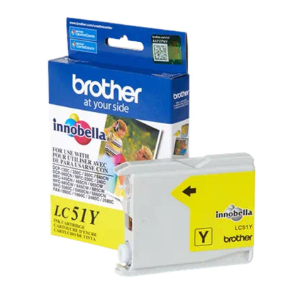 Brother LC51Y Yellow Ink Cartridge
