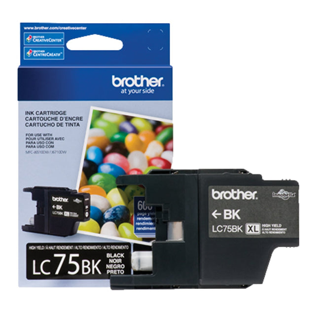 Original Brother LC75 Black Ink Cartridge