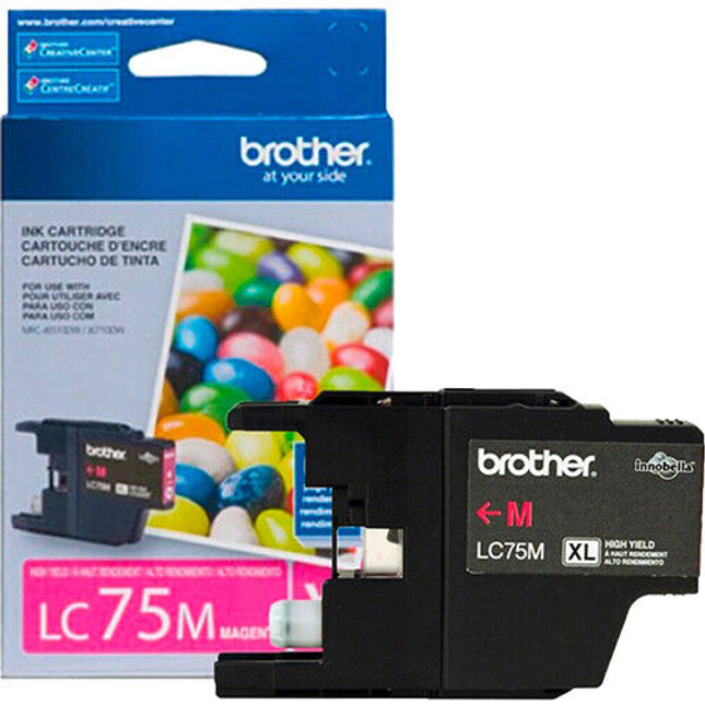Original Brother LC75 Magenta Ink Cartridge