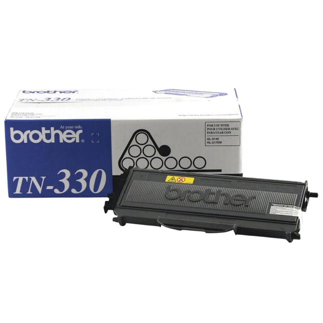 Brother Standard-Yield Black Laser Toner Cartridge, TN330