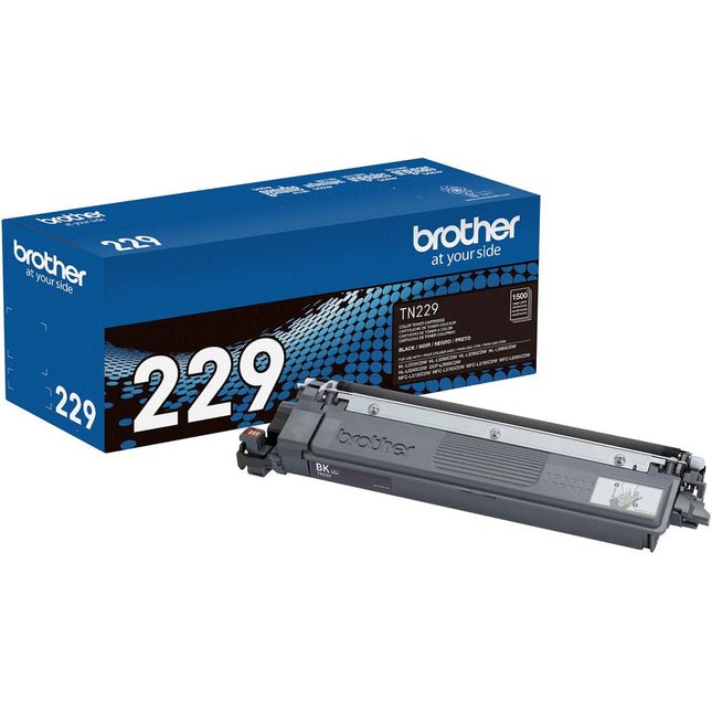 Original Brother TN-229 Standard Yield Black Toner Cartridge, TN229BK