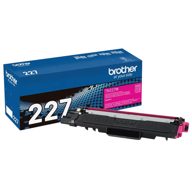 Brother TN227 Magenta High Yield Toner Cartridge, TN227M