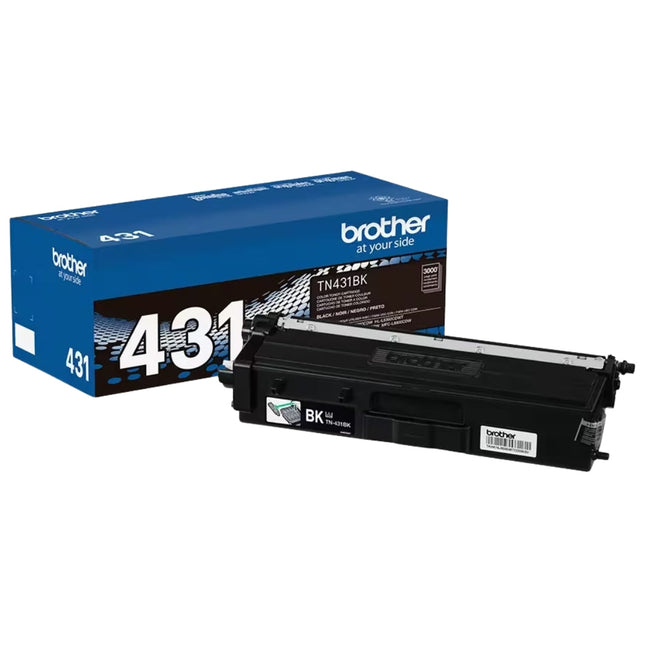 Brother TN431 Standard-Yield Black Toner Cartridge, TN431BK