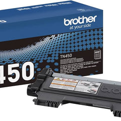 Brother TN450 High Yield Black Toner Cartridge, TN450