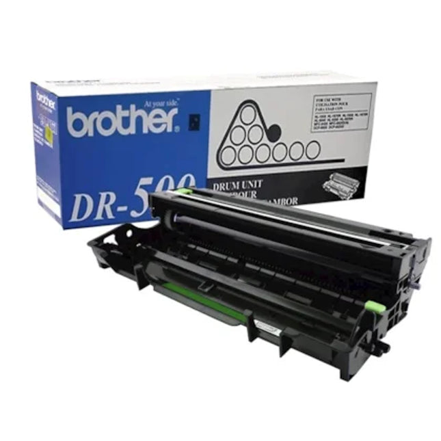 Genuine Brother DR-500 Standard-Yield Black Drum Unit Cartridge