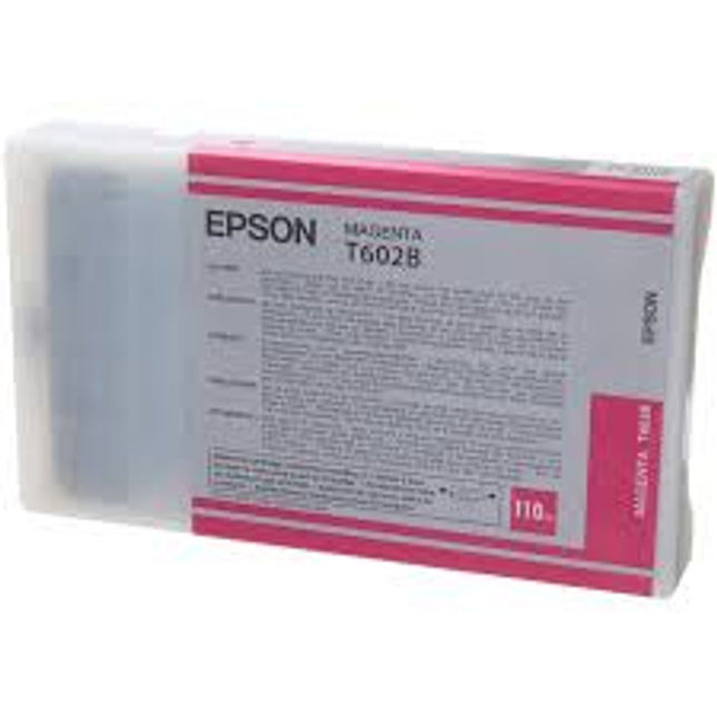 Original Epson T602B Standard Yield Magenta Ink Cartridge, C13T602B00