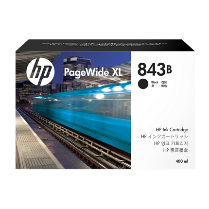 
Original HP 843B High Yield Black Ink Cartridge, C1Q61A
