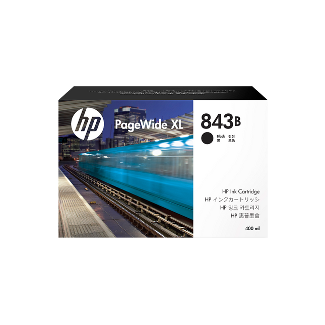 
Original HP 843B High Yield Black Ink Cartridge, C1Q61A
