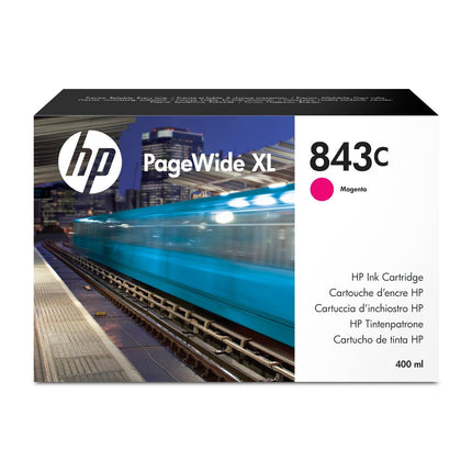 Original HP 843C Standard Yield Magenta Ink Cartridge, C1Q67A