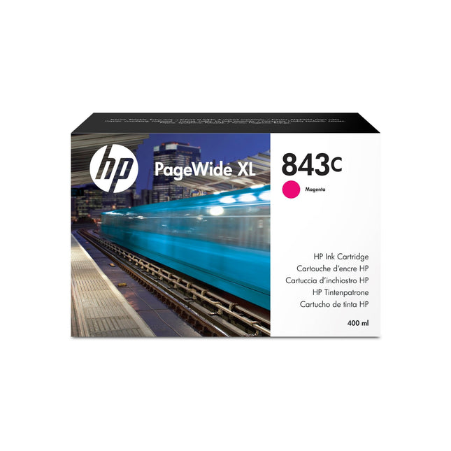 Original HP 843C Standard Yield Magenta Ink Cartridge, C1Q67A