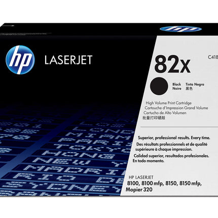 HP 82X (C4182X) High Yield Black Toner Cartridge