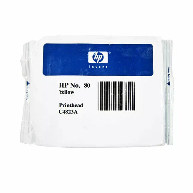 Original HP 80 Standard Yield Yellow Printhead , C4823A