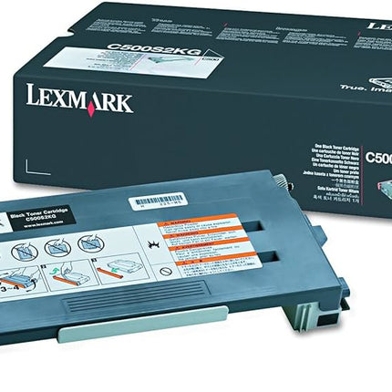 Genuine Lexmark C500S2KG Standard Yield Black Toner Cartridge