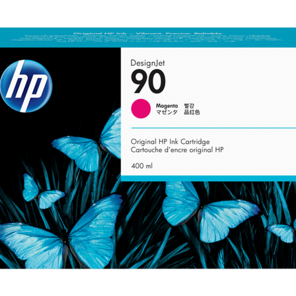 New HP 90 400-ml (C5063A)Magenta Ink Cartridge