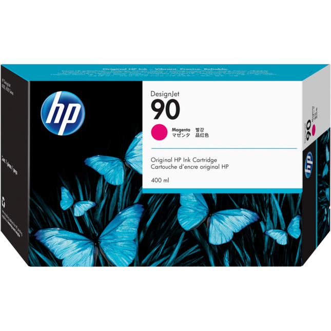 New HP 90 400-ml (C5063A)Magenta Ink Cartridge